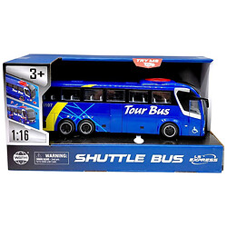 Автобус инерционный, свет, звук, Mic