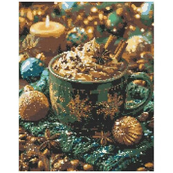 Алмазная мозаика "Зимний уют", 40х50 см, Origami