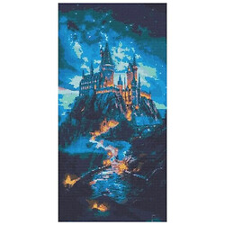 Алмазная мозаика Хогвартс 40х80 см, Origami