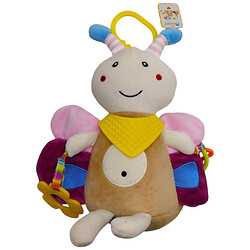 Большая погремушка мягкая "БАБОЧКА", Lelebrother