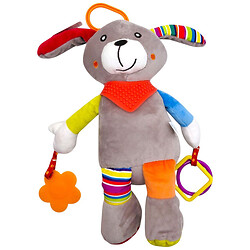 Большая погремушка мягкая "СОБАЧКА", Lelebrother