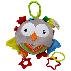 Большая погремушка мягкая "СОВА", Lelebrother