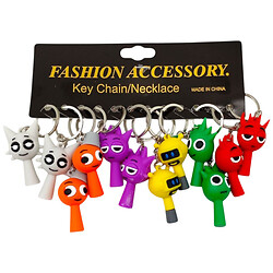 Брелки детские резиновые "Спрунки / Sprunki", 10 см, Mic