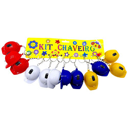 Брелок-открывашка "Кепка фонарик", 11 см, 12 шт, Mic