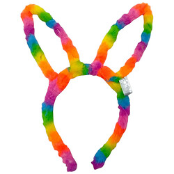 Детский сияющий обруч меховые ушки, Mic