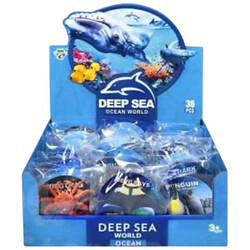 Животные водоплавающие океана, МИКС, 1 шт., Jisam toys