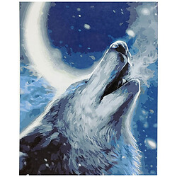 Картина за номерами "Голос вовка", 40х50 см, Strateg