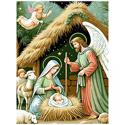 Картина за номерами "Народження Ісуса", 30х40 см, Strateg