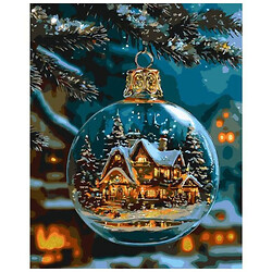 Картина по номерам "Тепло рождественской ночи", 40х50 см, Origami