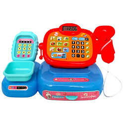 Касовий апарат підсвічування, звук, висувна скриня, купюри, банківська карта, в коробці, Mic