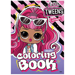 Книжка-раскраска со стикерами "Tweens Cherry", Ідейка