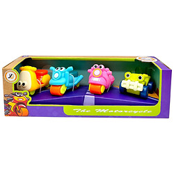 НАБІР МОТОЦИКЛІВ В КОРОБЦІ 4 ШТУКИ, ВИД 1, Jiazhouda Toys