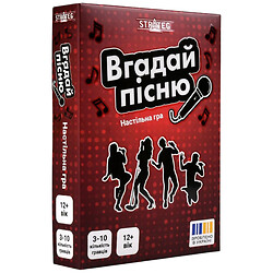 Настольная игра "Угадай песню", укр, Strateg