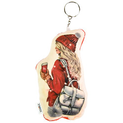 Плюшевый брелок "Мечтальная дама", Strateg