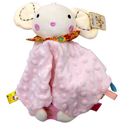 Погремушка мягкая "МЫШЁНОК В РОЗОВОМ", Mic