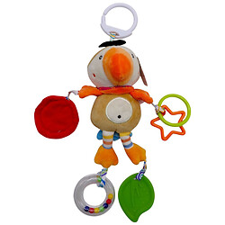 Погремушка мягкая "ПОПУГАЙ", BBSKY