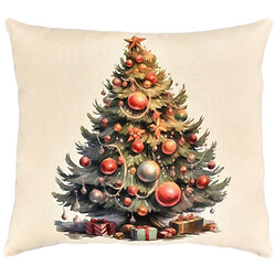 Подушка мікровелюр "Різдвяна Ялинка", 35х40 см, Strateg