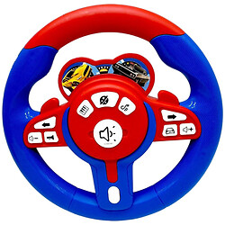 Руль музыкальный на батарейках, в коробке 22x9x22 см, Mic