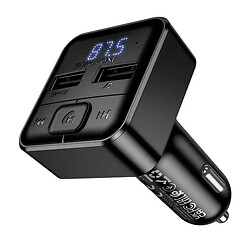 FM модулятор Borofone BC63 Selecto, Чорний