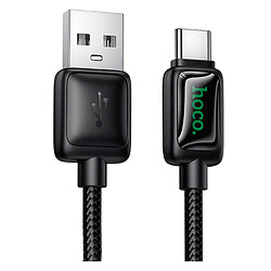 USB кабель Hoco U146 Mundo, Type-C, 1.2 м., Черный