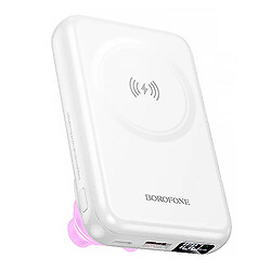 Портативна батарея (Power Bank) Borofone BJ83 Ocean, 10000 mAh, Білий