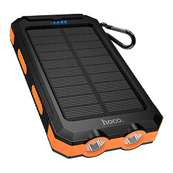 Портативна батарея (Power Bank) Hoco J164 Platinum Solar, 8000 mAh, Чорний
