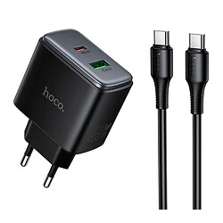 СЗУ Hoco C158A Upgrade, С кабелем, Type-C, Черный