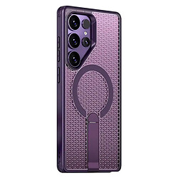 Чохол (накладка) Samsung Galaxy S25 Ultra, Epik Breeze, MagSafe, Фіолетовий