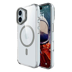 Чехол (накладка) Apple iPhone 17, Space Apex, MagSafe, Серый