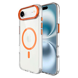 Чехол (накладка) Apple iPhone 17 Air, Space Apex, MagSafe, Papaya, Оранжевый