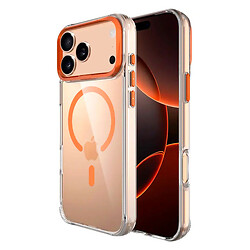 Чохол (накладка) Apple iPhone 17 Pro Max, Space Apex, Papaya, MagSafe, Помаранчевий