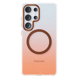 Чохол (накладка) Samsung Galaxy S26 Ultra, Phantom, MagSafe, Rose Gold, Рожевий