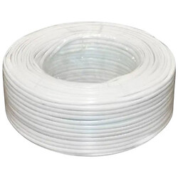 Кабель сигнальный VKcable, 8 жил, без экрана, 8х0.22мм, CCA, белый, 1м, Белый