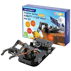 Робот-маніпулятор ACEBOTT QD022 з платою контролера ESP32 (підтримка Arduino, ACECode та Python)
