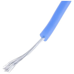 Силиконовый провод 30AWG (0.055mm2-11/0.08TS), Синий