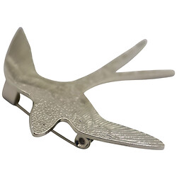 Брошка металева фігурна "Ластівка", в асортименті