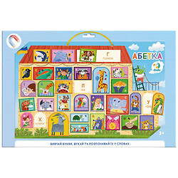 Игра на магнитной доске учебная детская "Азбука", Dodo