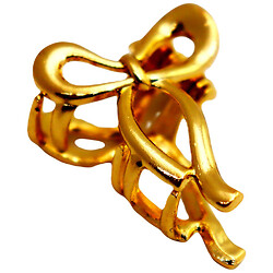 Краб для волосся металевий фігурний Lovit "Бантик"