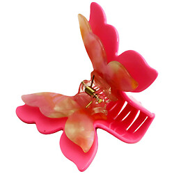 Краб для волос пластиковый Lovit "Бабочка", в ассортименте