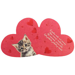 Открытка поздравительная "Валентинка", мини