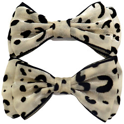 Набор заколок-зажимов для волос "Бантики", 2 шт.