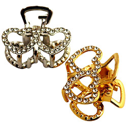 Набір крабів для волосся металевий Lovit, 2 шт