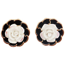 Серьги-гвоздочки женские фигурные "Цветок"