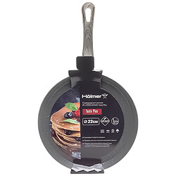 Сковорода для блинов алюминиевая Holmer Taste Plus, d=22 см