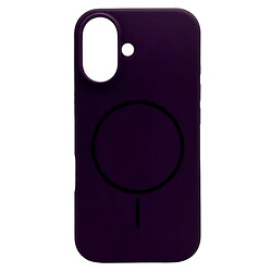 Чехол (накладка) Apple iPhone 16, Air Beats, MagSafe, Dark Purple, Фиолетовый