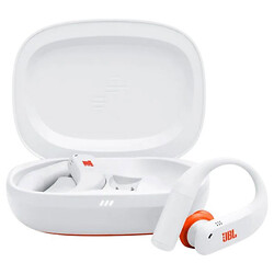 Bluetooth-гарнитура JBL Endurance Peak 4, С микрофоном, Стерео, Белый