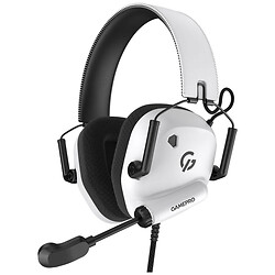 Гарнитура GamePro Genesis Mercury, С микрофоном, Белый