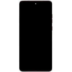 Дисплей (экран) Motorola Moto G86 / Moto G86 Power, Original (100%), С сенсорным стеклом, С рамкой, Фиолетовый