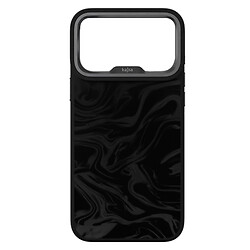 Чохол (накладка) Apple iPhone 17, Kajsa Glamorous Fluid Art, MagSafe, Чорний