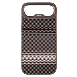 Чохол (накладка) Apple iPhone 17 Air, Kajsa Resort Gradient Stripe, MagSafe, Сірий